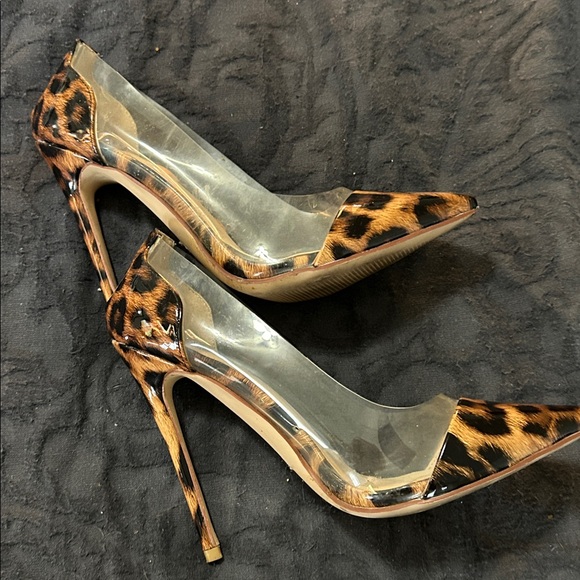 FSJ Leopard and Clear Heels - Picture 6 of 6
